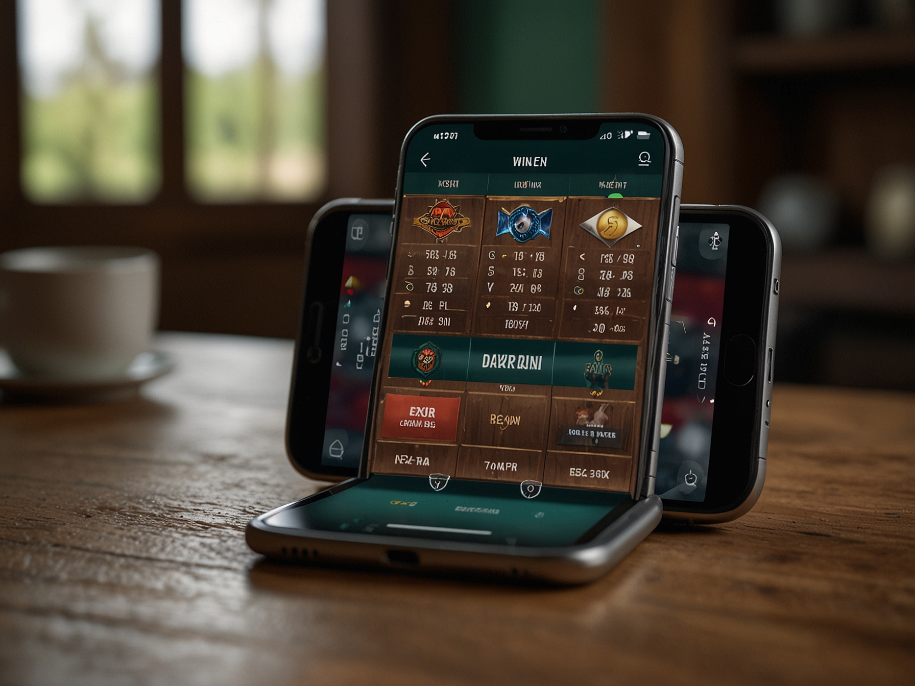 Joya9Win mobile interface